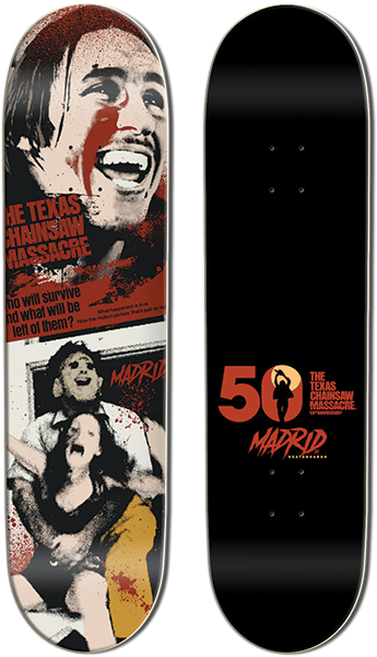 Madrid Tcm Hitcher/Street Deck 8.25X32.5