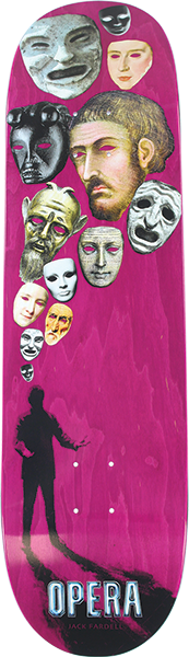 Opera Skateboards Fardell Head Case Deck 8.7 Pink