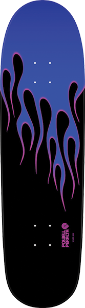 Powell Hotrod Flames 22 Dk 9.37X33.8 Nitro Blue/Black