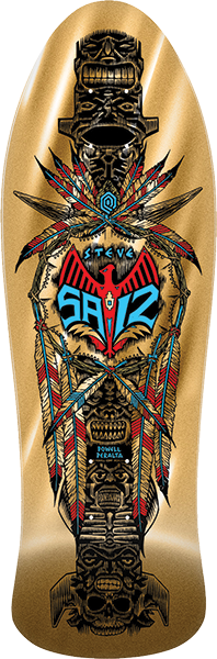 Powell Saiz Totem 06 Deck 10X30.81 Gold Foil