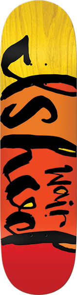 Real Wair Script Colorblock Deck 8.28
