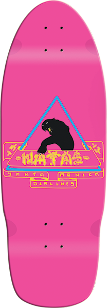 SMA Natas Black Panther 1st Ed. Deck 10X29 Pink Dip