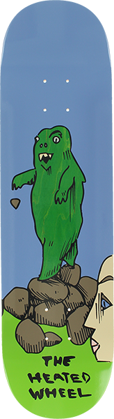 The Heated Wheel Wanderer Deck 8.25 Blue/Green