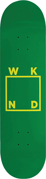 WKND Logo Deck 8.25/MC Green