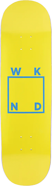 WKND Logo Deck 8.6/SN Yellow