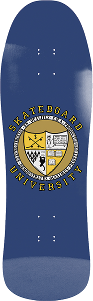 World Industries Skateboard University Deck 8.5 Navy EX7