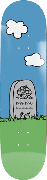 World Industries Skateboarding Is Dead Deck 10.0 Blue/Green EX7