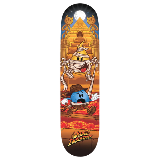 World Industries Temple Of Doom Deck 8.5
