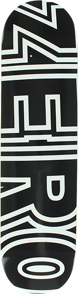 Zero Bold Deck 7.75 Black/White