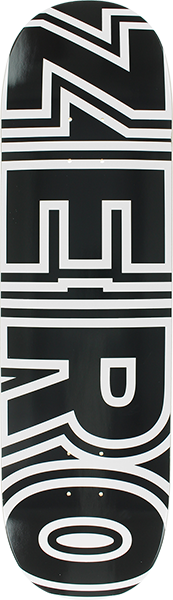 Zero Bold Deck 8.75 Black/White