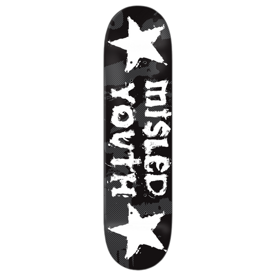 Zero Misled Youth 30YR Deck 8.25 Black/White