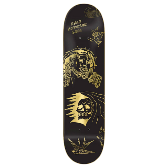 Zero Sheckler Suffer Deck 8.5 Gold Foil
