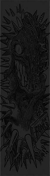 Bones Grip Sheet 9X33 Gritteeth Black