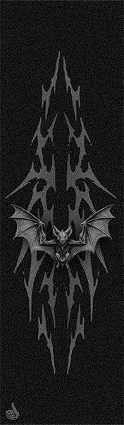 Bro Style Choice Grip 9" X33" 1PC Cyber Bat Grey