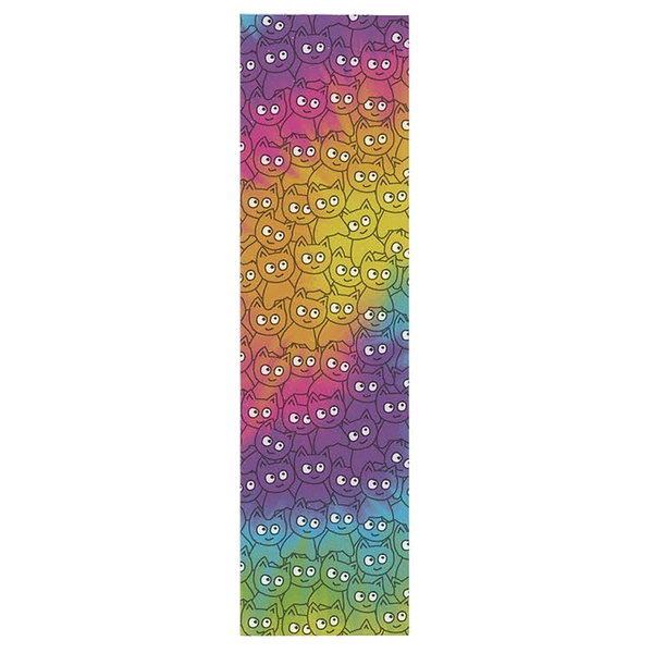 Meow Stickerpile Tie Dye Grip Sheet
