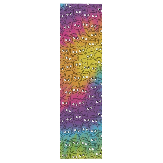 Meow Stickerpile Tie Dye Grip Sheet