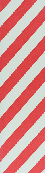 Pimp Grip Single Sheet-Red Alert Red/White Stripe