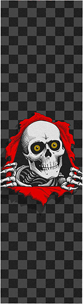 Powell Grip Sheet 9X33 Ripper Checker Black/Grey/Red