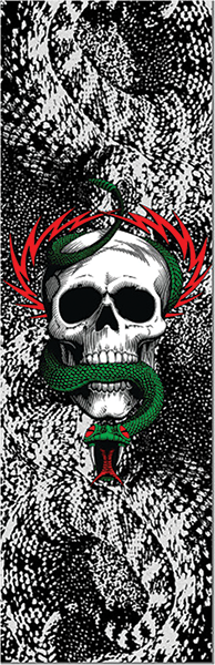 Powell Grip Sheet 10.5X33 Mcgill Skull/Snake Clear