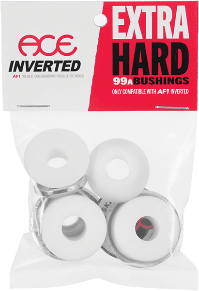 Ace Inverted Bushings Kit Extra Hard 99A/99A Wht