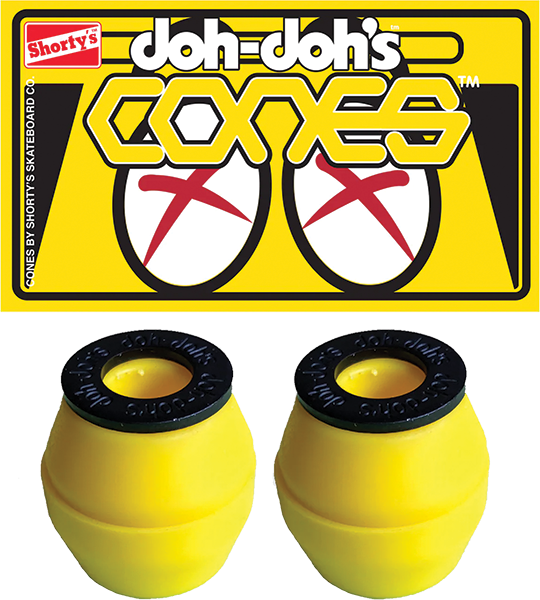 Shorty's 5PK (10PR) Cones - 92A Yellow