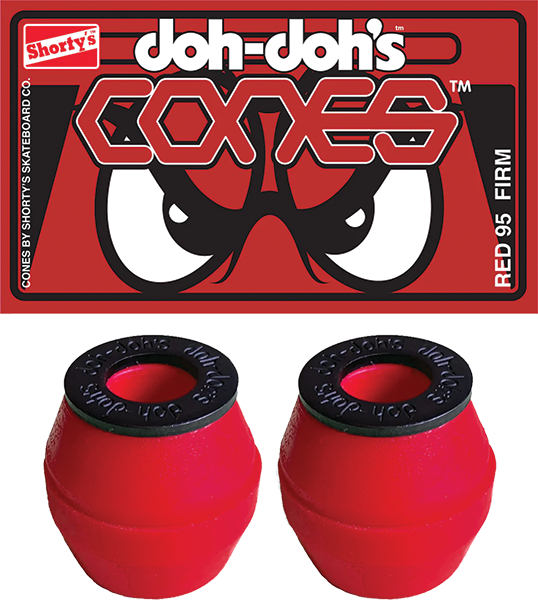 Shorty's 5PK (10PR) Cones - 95A Red