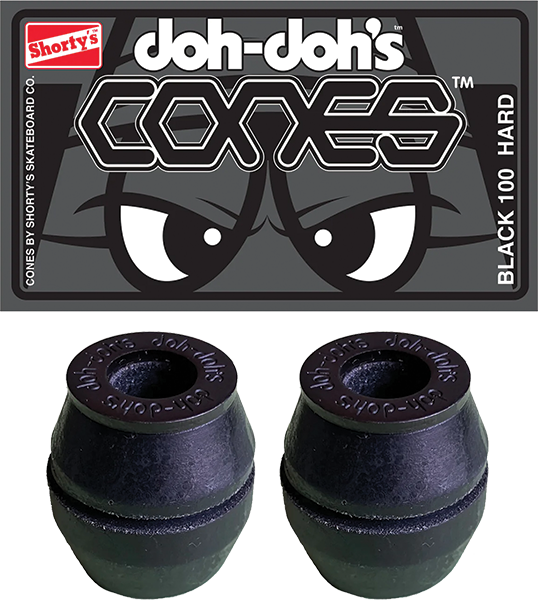 Shorty's 5PK (10PR) Cones - 100A Black