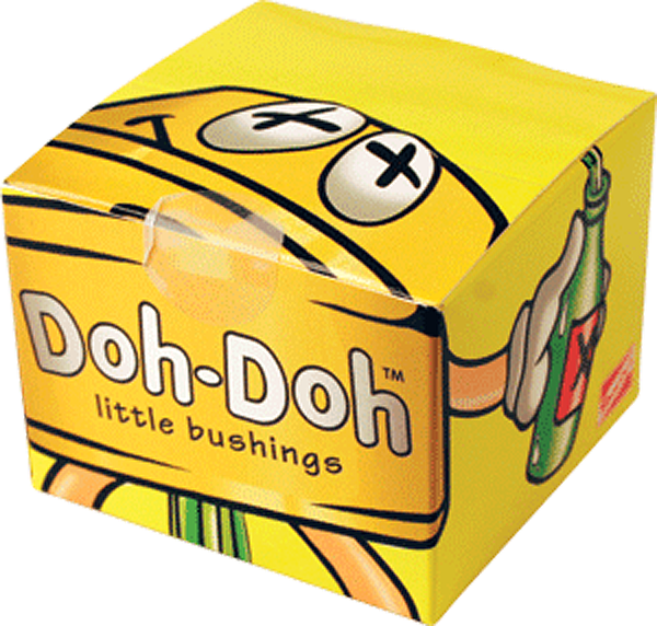 Shorty's Doh Doh Yellow 92-Box Of 5 PACKS/10 Trucks