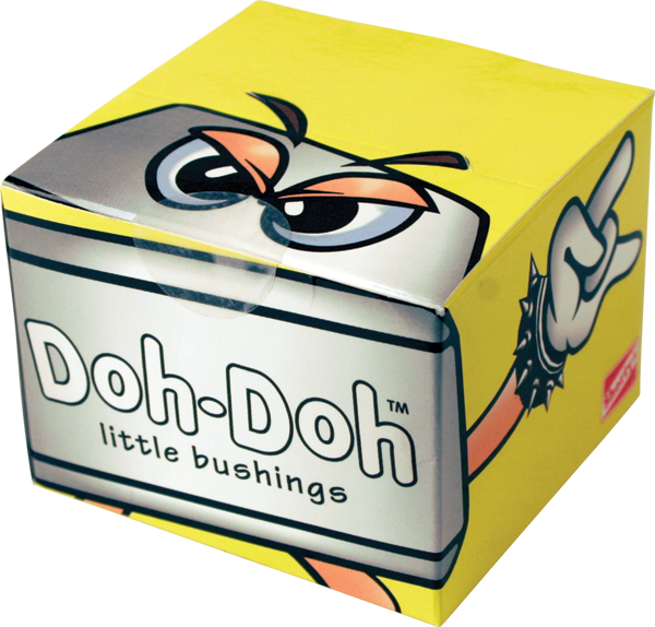 Shorty's Doh Doh White 98-Box Of 5 PACKS/10 Trucks