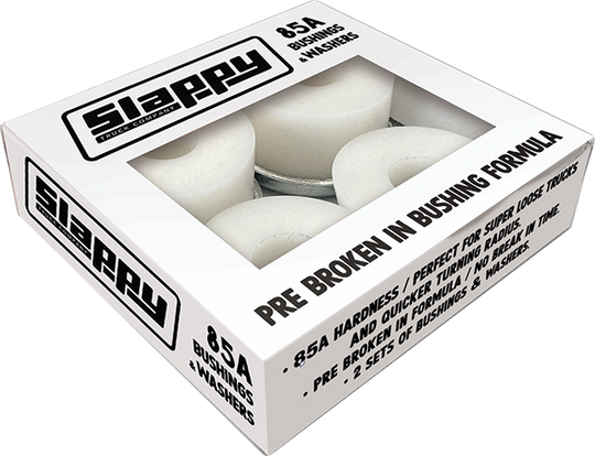 Slappy Standard Bushings/Washers Set 85A White 2PR