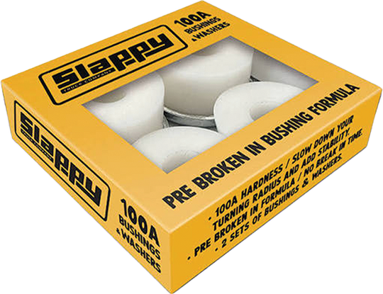 Slappy Standard Bushings/Washers Set 100A White 2PR