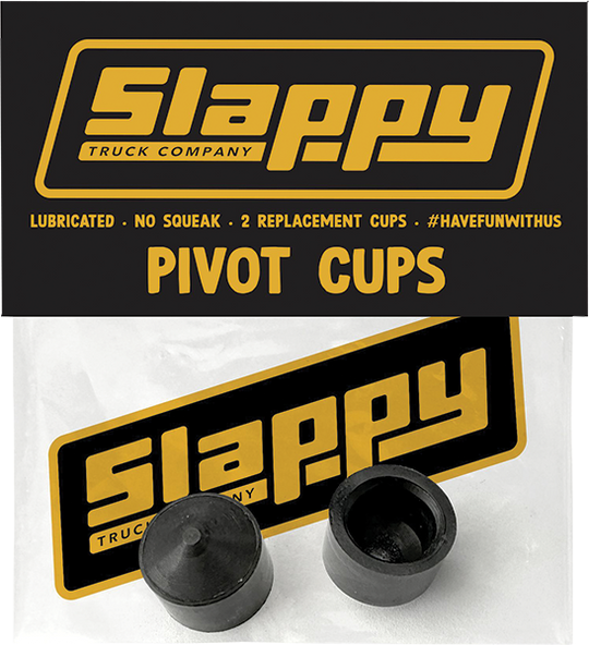 Slappy Pivot Cup Set Black 2PCS
