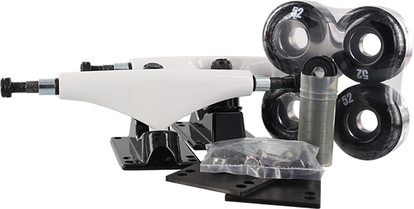 Essentials Component Pk 5.0 White/Black W/Black 52MM Ppp (Pair)