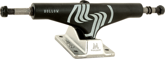 Silver M-Hollow 7.75 Black/Raw W/Sil Sale (Pair)
