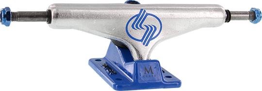 Silver M-Hollow 8.5 Polished/Blue Sale (Pair)