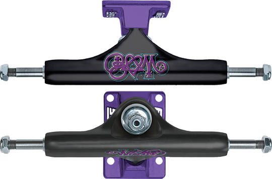 Slappy ST1 Classic Hollow 8.0 Bam Margera Black/Pur (Pair)