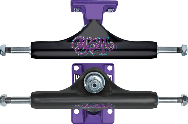 Slappy ST1 Classic Hollow 8.5 Bam Margera Black/Pur (Pair)