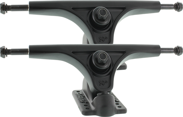 Slant Trucks Inverted Truck 150MM Flat Black (Pair)