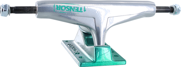 Tensor Reg Alum 5.25 Stencil Mirror Raw/Green Fade (Pair)