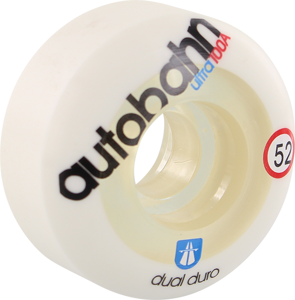 Autobahn Dual Duro Ultra Classic 52MM 100A Wht/Clr (Set of 4)
