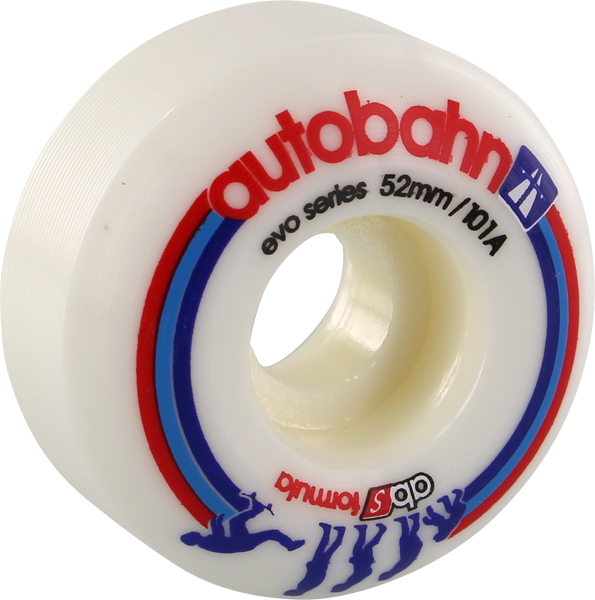 Autobahn Evolution 52MM 101A White (Set of 4)