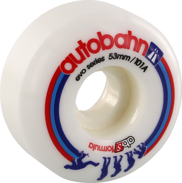 Autobahn Evolution 53MM 101A White (Set of 4)