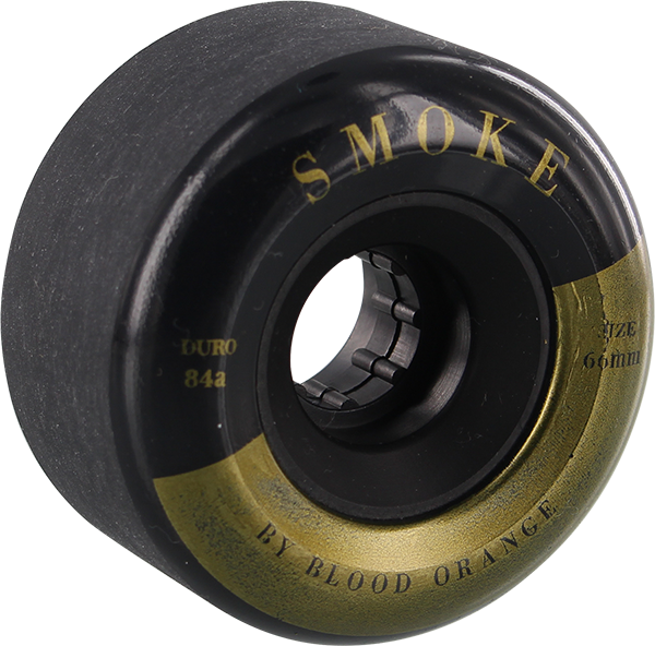 Blood Orange Smoke 66MM 84A Black/Gold (Set of 4)