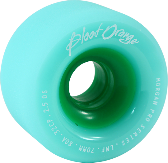 Blood Orange Morgan 70MM 80A Seafoam (Set of 4)