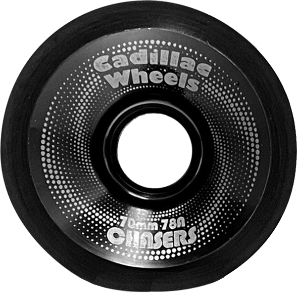 Cadillac Chasers 70MM 78A Black (Set of 4)
