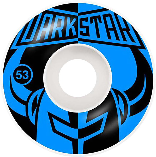Darkstar Divide 53MM White/Blue (Set of 4)