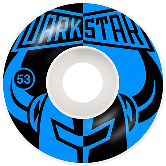 Darkstar Divide 53MM White/Blue (Set of 4)