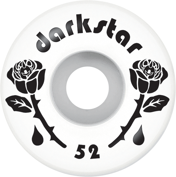 Darkstar Forty 52MM White/Black (Set of 4)