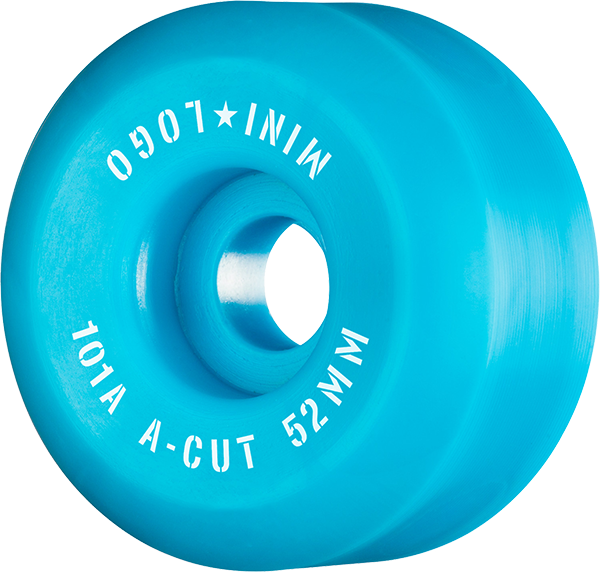 Mini-Logo A-Cut 52MM 101A Blue Ppp (Set of 4)