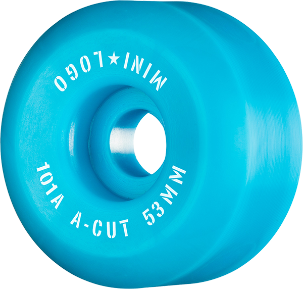 Mini-Logo A-Cut 53MM 101A Blue Ppp (Set of 4)